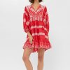 Clothing Oliphant | Cuff Sleeve Mini- Soleil Red