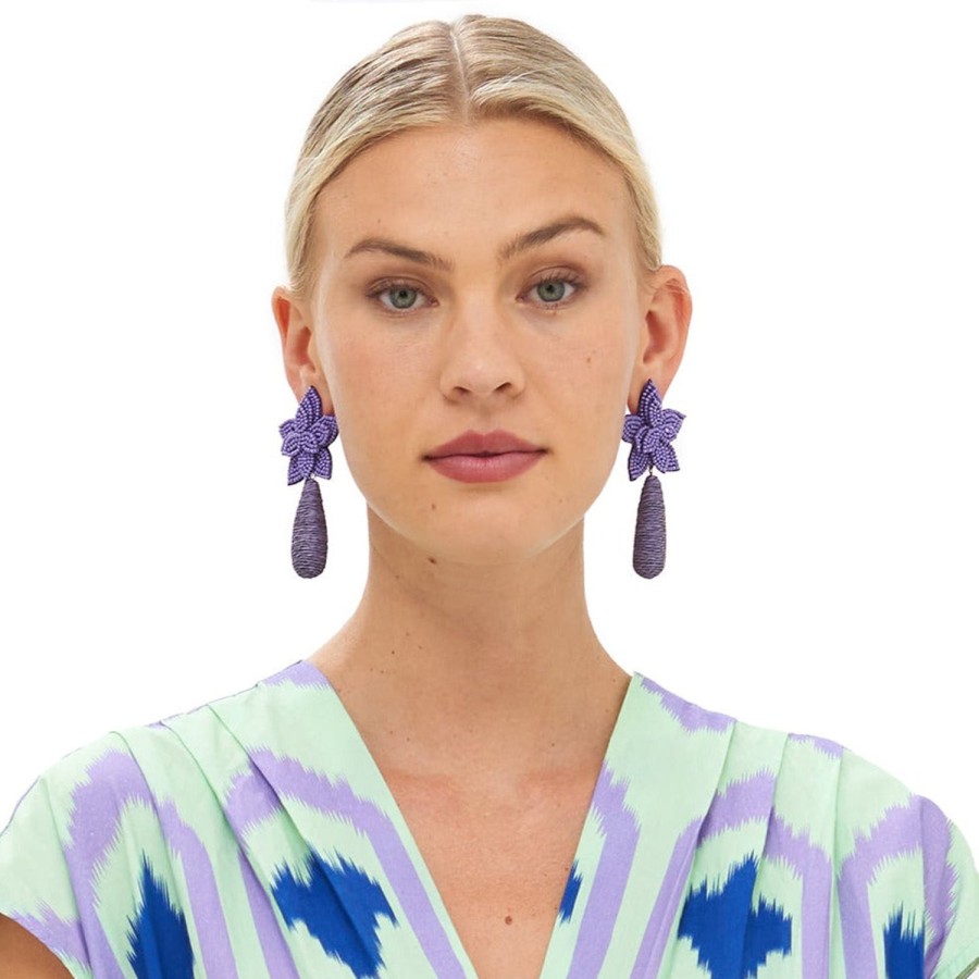 Accessories Oliphant | Marbella Earrings- Lavender